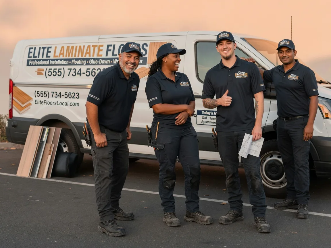 Laminate flooring installation company in Avoca, TX